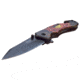 Master USA Tanto Spring Assisted Knife, 3.75 in, 3Cr13 Stainless Steel Stainless Steel, Black/Yellow Eye, MU-A118DR