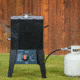 Masterbuilt 16 Quart Propane Fryer with Thermostat Control, Black, Small, MB20020120