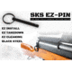 Matador Arms EZ-Pin, Matador Arms SKS Optics Rail, 1in Length, Black, MAC720