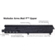 Matador Arms Mat9 Upper Receiver, 9mm, 7.825 in, 1-10 Twist, 1/2x28 Threads, 4150 Lightweight Nitrided, Black, MAT9-U-BLK