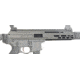 EDEMO Matador Arms Mat9 Upper Receiver, 9mm, 7.825 in, 1-10 Twist, 1/2x28 Threads, 4150 Lightweight Nitrided, Gray, MAT9-U-GRY, EDEMO2