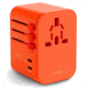Matador Global Travel Adapter, Orange, 3x2x2, MATJY307001O