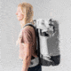 Matador GlobeRider 45L Travel Backpack, Arctic White, MATGR45001W