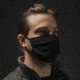 Matador Keychain Mask, Charcoal, MATMK001CH