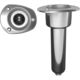 Mate Series Stainless Steel 0 Rod &amp; Cup Holder - Drain - Oval Top, C2000D