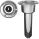 Mate Series Stainless Steel 0 Rod &amp; Cup Holder - Drain - Round Top, C1000D