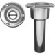 Mate Series Stainless Steel 0 Rod &amp; Cup Holder - Open - Round Top, C1000ND