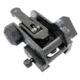 Matech Top Mounted Deployable Rear Sight, Black, MATBUIS