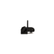 Matech Top Mounted Deployable Rear Sight, Black, MATBUIS