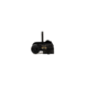 Matech Top Mounted Deployable Rear Sight, Black, MATBUIS