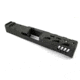 Matrix Arms Alpha Pistol Slide, Glock 19 Gen 3, Skeletonized, DLC Finish, Black, Compact, MX19ADSB
