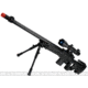 Matrix L96 Marui Clone AWS Bolt Action Airsoft Sniper Rifle w/Scope, Black, 4402C-BK