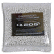 Matrix Match Grade 6mm Airsoft BBs, .20g, 2000rd, White, Small, BB-20X20-M