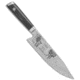 Mattia Borrani Mattia Borrani Production 8" Bowie Chef Kitchen Knife Satin No TV Dinner, Black, VG10, adult, BHQ-118049
