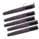Matzuo Ned Rig, Black/Red, 1/16oz, 5 Per Pack, MZMFR116-BR