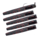 Matzuo Ned Rig, Black/Red, 1/8oz, 5 Per Pack, MZMFR18-BR