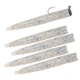Matzuo Ned Rig, Smoke, 1/16oz, 5 Per Pack, MZMFR116-SM
