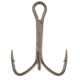 Matzuo Sickle Treble, Black Chrome, Size 4, 340011-4