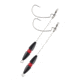Matzuo Tokyo Rig 1oz 4/0 Black Nickel 2pk, MTZ-TR2PK-14/0