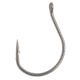 Matzuo Wacky Worm 3/0 Black Chrome 25pk, 430012-3/0