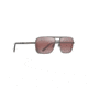 Maui Jim Compass Polarized Aviator  Sunglasses,Gunmetal,Maui Rose Lens R714-02D