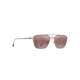 Maui Jim Ebb &amp; Flow Polarized Aviator Sunglasses, Satin Brown Red Frame, Maui Rose Lens, Satin Brown Red R542-19A