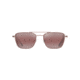 Maui Jim Ebb &amp; Flow Polarized Aviator Sunglasses, Satin Brown Red Frame, Maui Rose Lens, Satin Brown Red R542-19A