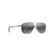Maui Jim Haleiwa Unisex Sunglasses,Gunmetal Frame,Polarized,Neutral Grey Lens, 328-02D