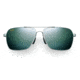 Maui Jim Freight Trains Sunglasses - Silver w/ Blue Tips Frame, Neutral Grey Lenses - 326-17