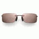 Maui Jim Little Beach Sunglasses - Burgundy Frame, Maui Rose Lenses - R515-07