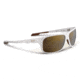 Maui Jim Island Time Sunglasses, Matte White, HCL Bronze Lenses, Matte White H237-05M