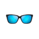 Maui Jim Jacaranda Fashion  Sunglasses,Matte Black,Blue Hawaii Lens B763-2M