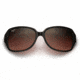 Maui Jim Kalena Sunglasses - Gloss Black Frame,Maui Rose Lens RS299-02