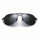 Maui Jim Leeward Coast Sunglasses - Black w/Blue Frame and Neutral Grey Polarized Lens 297-2M