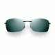 Maui Jim Lighthouse Sunglasses w/ Gloss Black Frame and Neutral Grey Lenses - 423-02