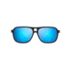 Maui Jim Little Maks Polarized Aviator  Sunglasses,Matte Black,Blue Hawaii Lens B771-2M