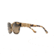 Maui Jim Monstera Leaf Sunglasses, Honey Havana with Yellow Gold Monstera Frame, HCL Bronze Lens, HS747-21B
