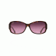 Maui Jim Nalani Polarized Fashion  Sunglasses,Dark Tortoise,Maui Rose Lens RS295-10