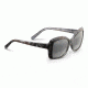 Maui Jim Orchid Sunglasses, Grey Tortoise Stripe Frame, Neutral Grey Lens, Polarized, 735-11S