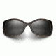 Maui Jim Orchid Sunglasses, Grey Tortoise Stripe Frame, Neutral Grey Lens, Polarized, 735-11S