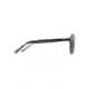 Maui Jim Pineapple Polarized Round Sunglasses, Slate Grey and Brown Stripe Frame, Neutral Grey Lens, Slate Grey and Brown Stripe 784-14D