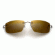 Maui Jim Sandhill Sunglasses, Maui HT, Dark Gunmetal with Smoke Sleeve HT715-02D