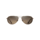 Maui Jim Sea House Polarized Aviator  Sunglasses,Gold,HCL Bronze Lens HS772-16