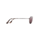 Maui Jim Sea House Polarized Aviator  Sunglasses,Rose Gold,Maui Rose Lens RS772-16R