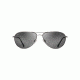Maui Jim Sea House Polarized Aviator  Sunglasses,Silver,Neutral Grey Lens GS772-17