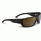 Maui Jim Seawall Sunglasses, Matte Black Rubber, HCL Bronze Lenses, Matte Black Rubber H235-02MR