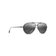 Maui Jim Shallows Polarized Aviator Sunglasses, Black Matte Frame, Neutral Grey Lens, Black Matte 543-2M