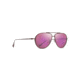 Maui Jim Shallows Polarized Aviator Sunglasses, Matte Brushed Burgundy Frame, Maui Sunrise Lens, Matte Brushed Burgundy P543-07M