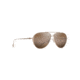 Maui Jim Shallows Polarized Aviator Sunglasses, Satin Gold Frame, HCL Bronze Lens, Satin Gold H543-16A