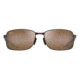 Maui Jim Shoal Sunglasses, Matte Brown Frame, HCL Bronze Lens, Polarized, H797-25M